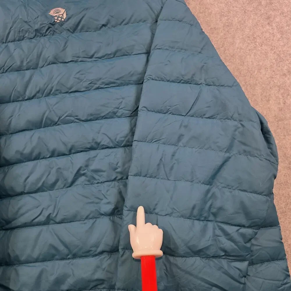 Mountain Hardwear‎ Ghost Whisperer Jacket Mens XL Down Puffer Full Zip Insulated